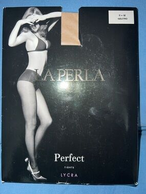 NWT La Perla Perfect Tights Lycra Neutro Medium